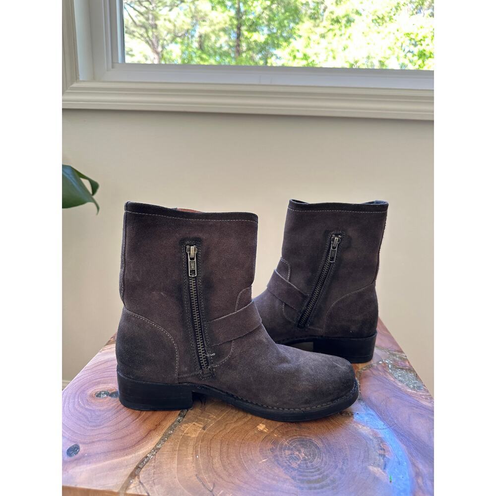 GUC Frye Vicky Enginneer Moto Boots women's Size 7 (027)